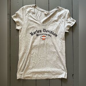 Harley-Davidson Gray T-Shirt with Logo
